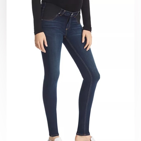 Rag & Bone Skinny Maternity Jeans Bedford NWT Size 24 Pregnancy Denim Pants - Picture 15 of 15